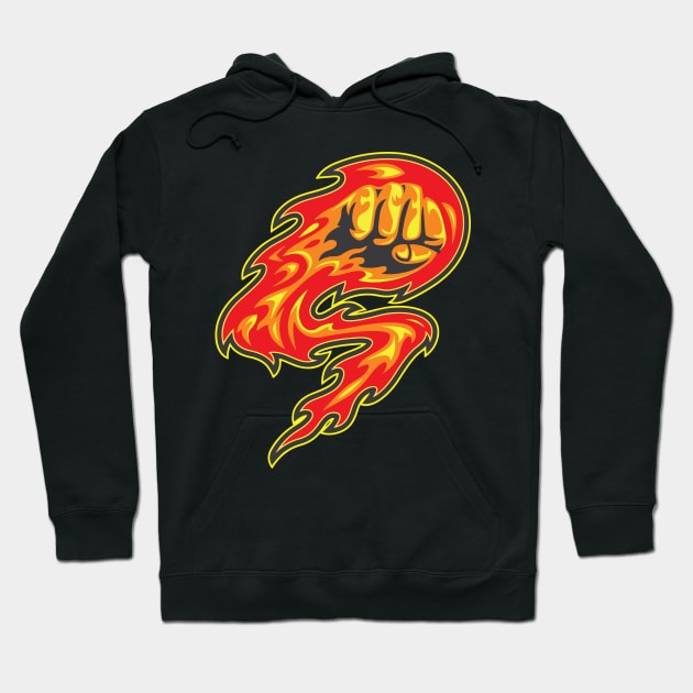 Stay Strong Fire Punch Hoodie by Dennisbani